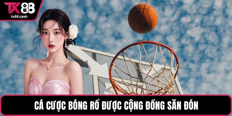 Cá cược bóng rổ được cộng đồng săn đón